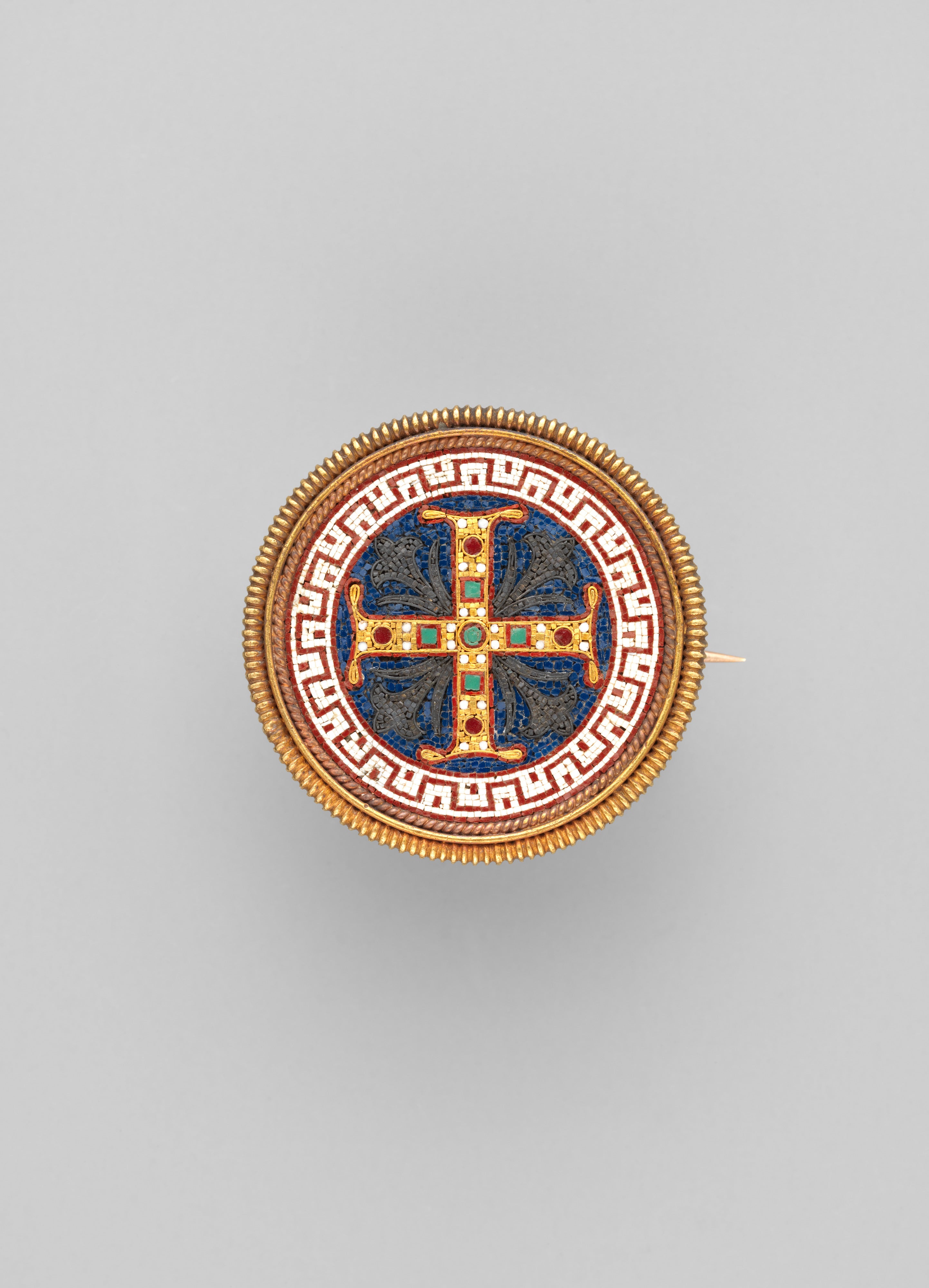Brooch with Greek Cross