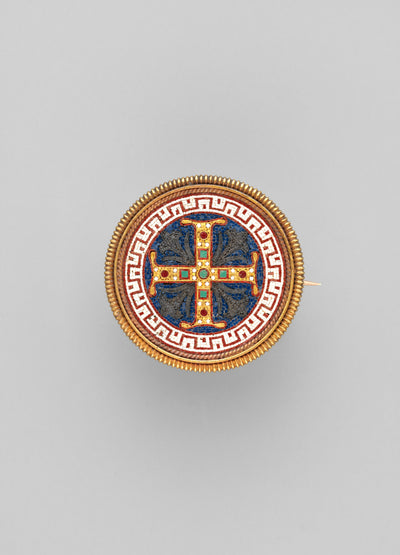 Brooch with Greek Cross