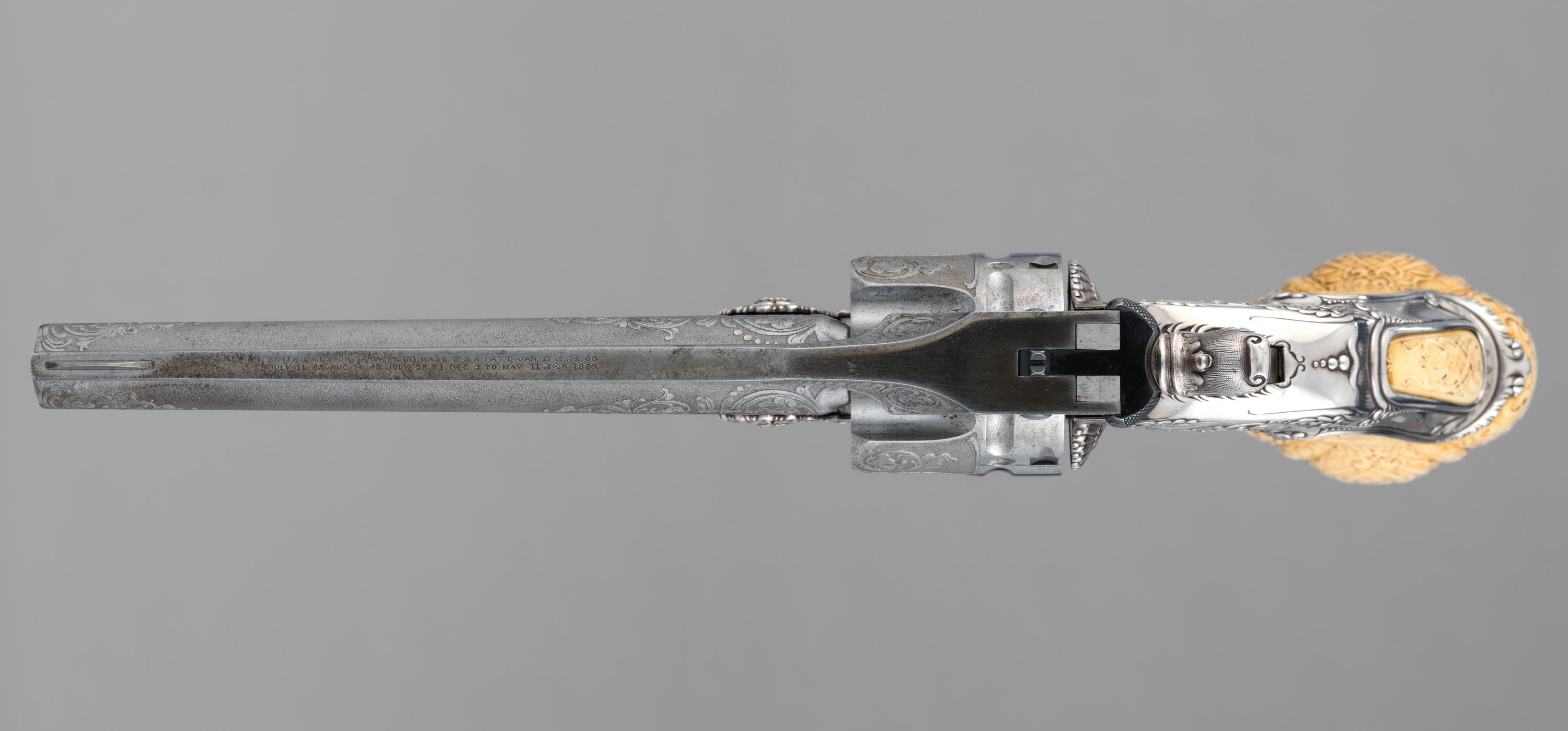 Smith & Wesson Revolver decorated by Tiffany & Co.