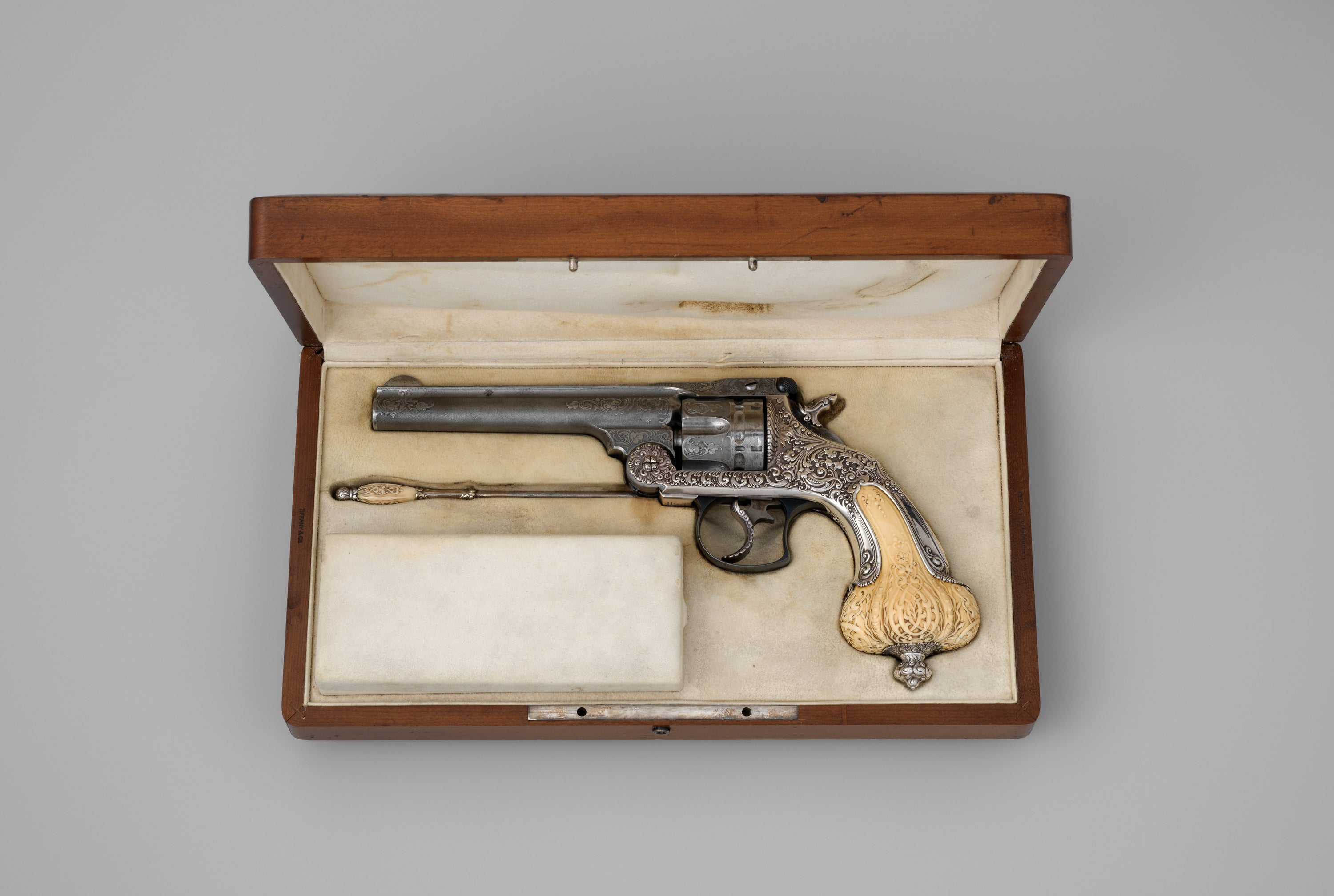 Smith & Wesson Revolver decorated by Tiffany & Co.
