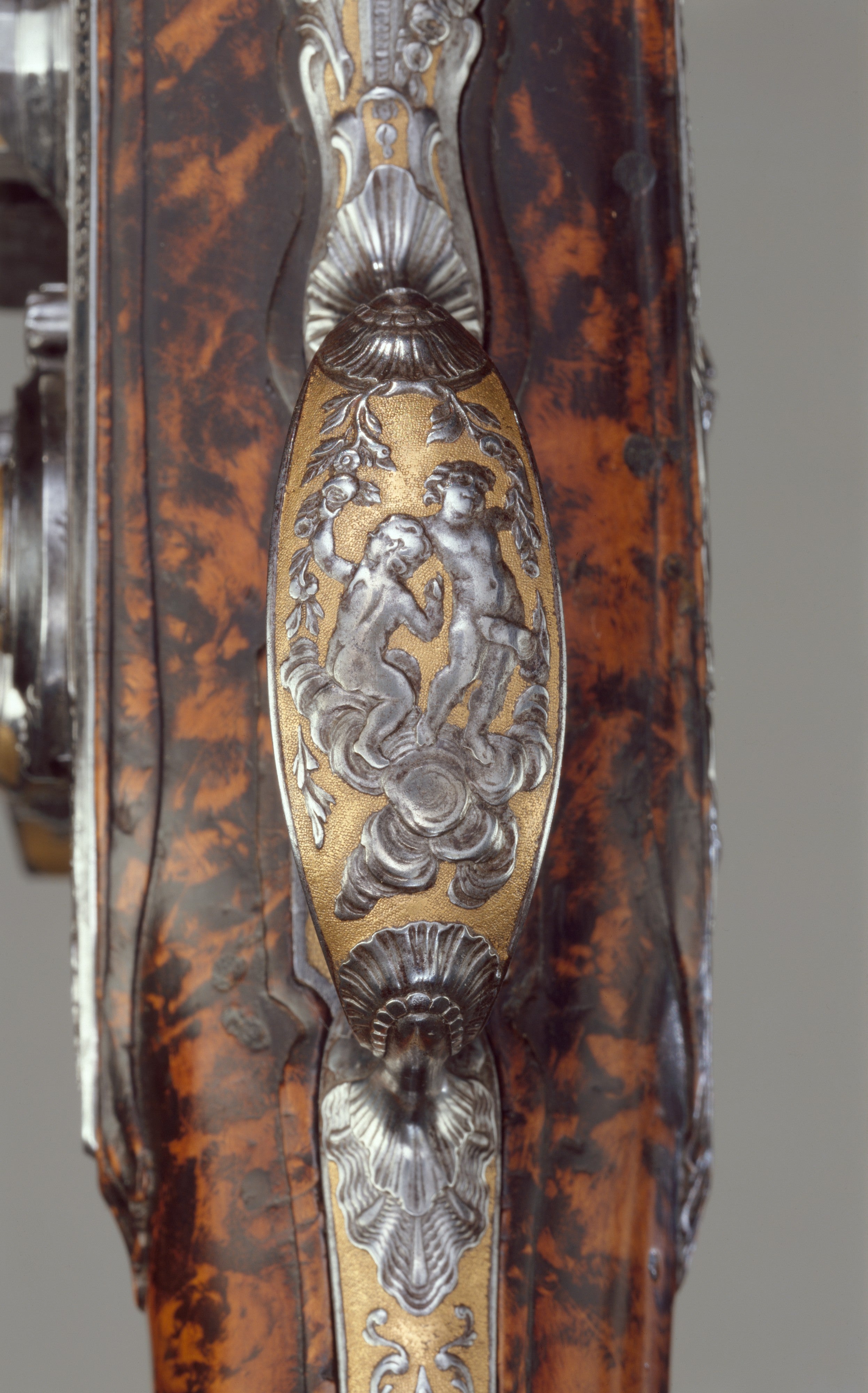 Gun with Flintlock
