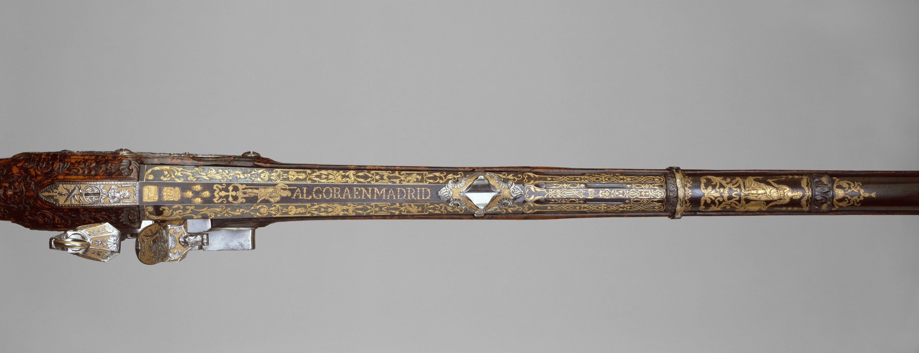 Gun with Flintlock