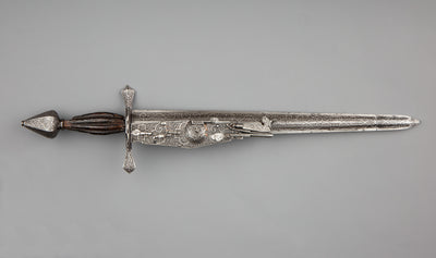 Combination Dagger and Wheellock Pistol