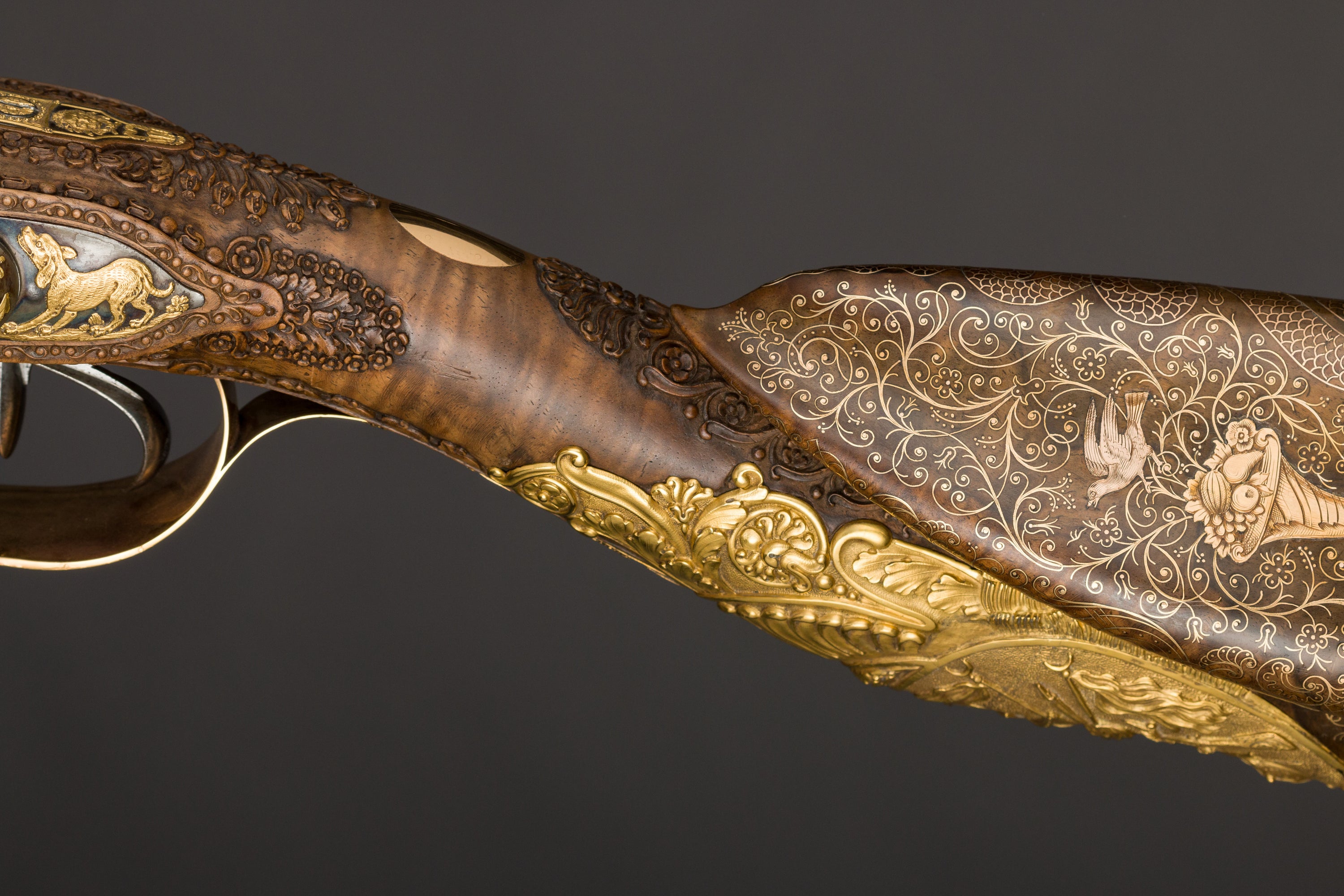 Double-Barreled Flintlock Shotgun