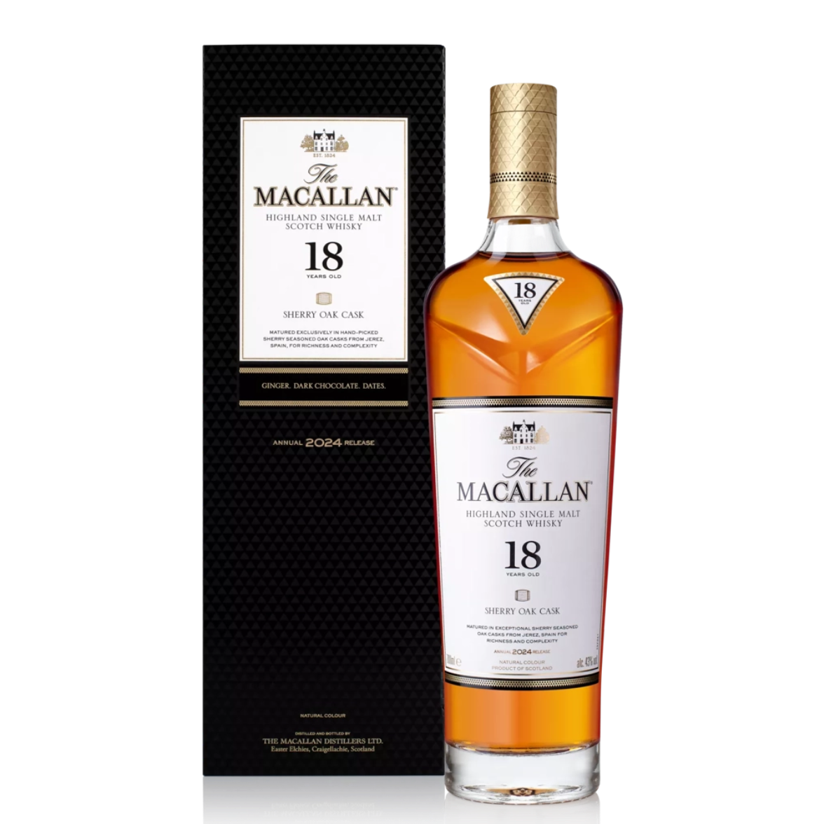 Macallan, 18 Year Single Malt Scotch