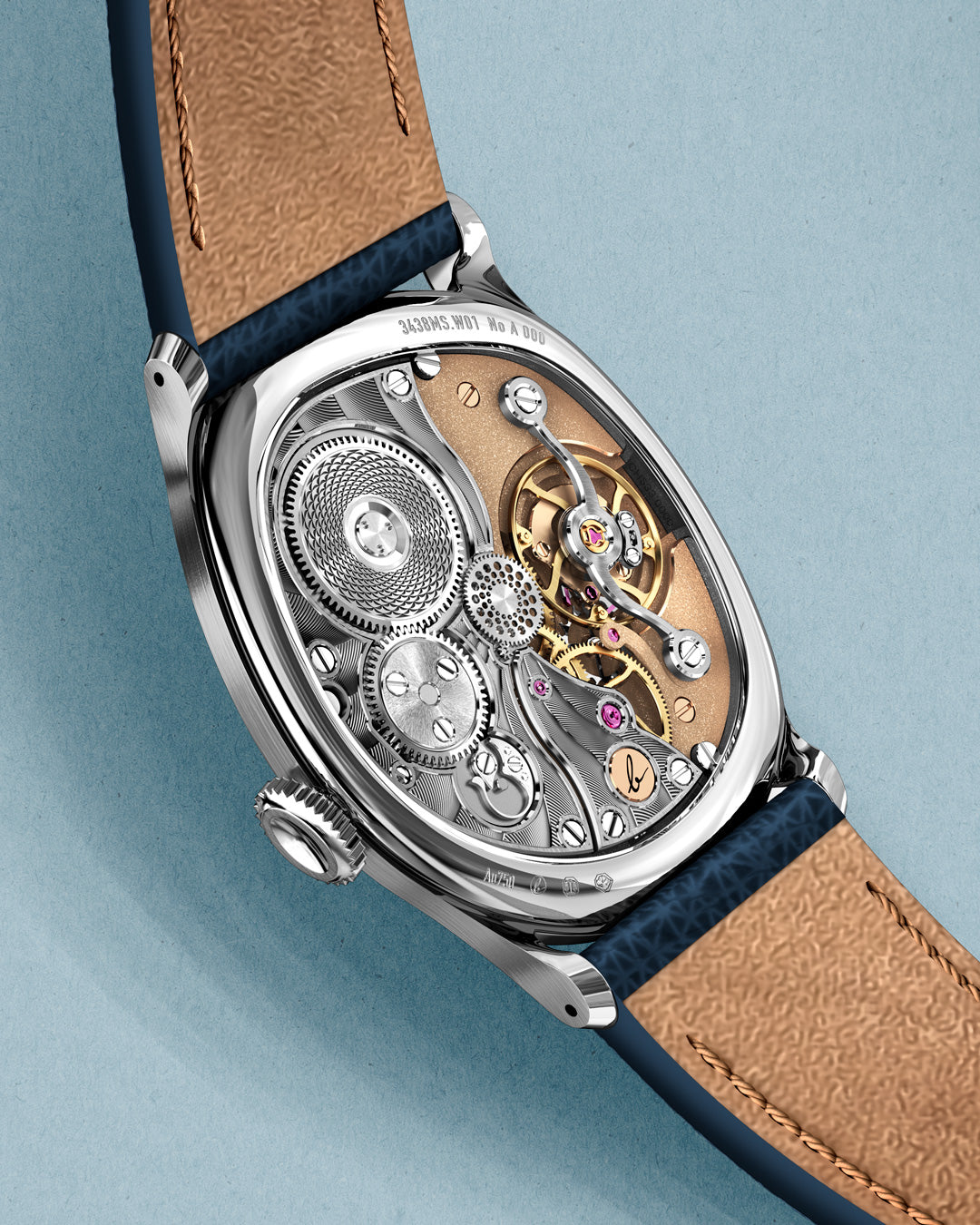 Bereron, Mirage Prussian Blue Watch