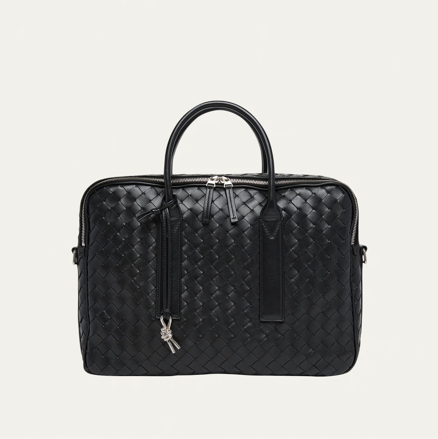 Bottega Veneta, Getaway Intrecciato Large Briefcase