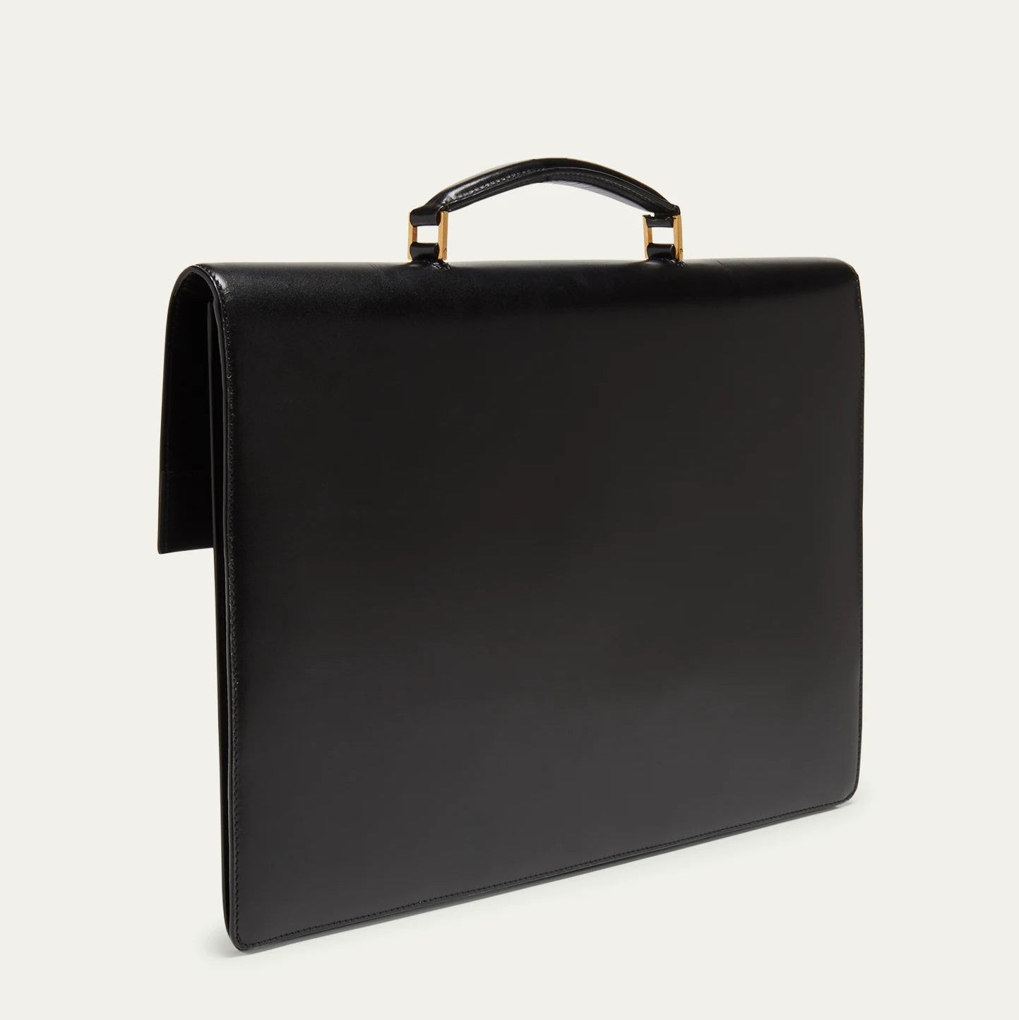Saint Laurent, Smooth Leather Briefcase
