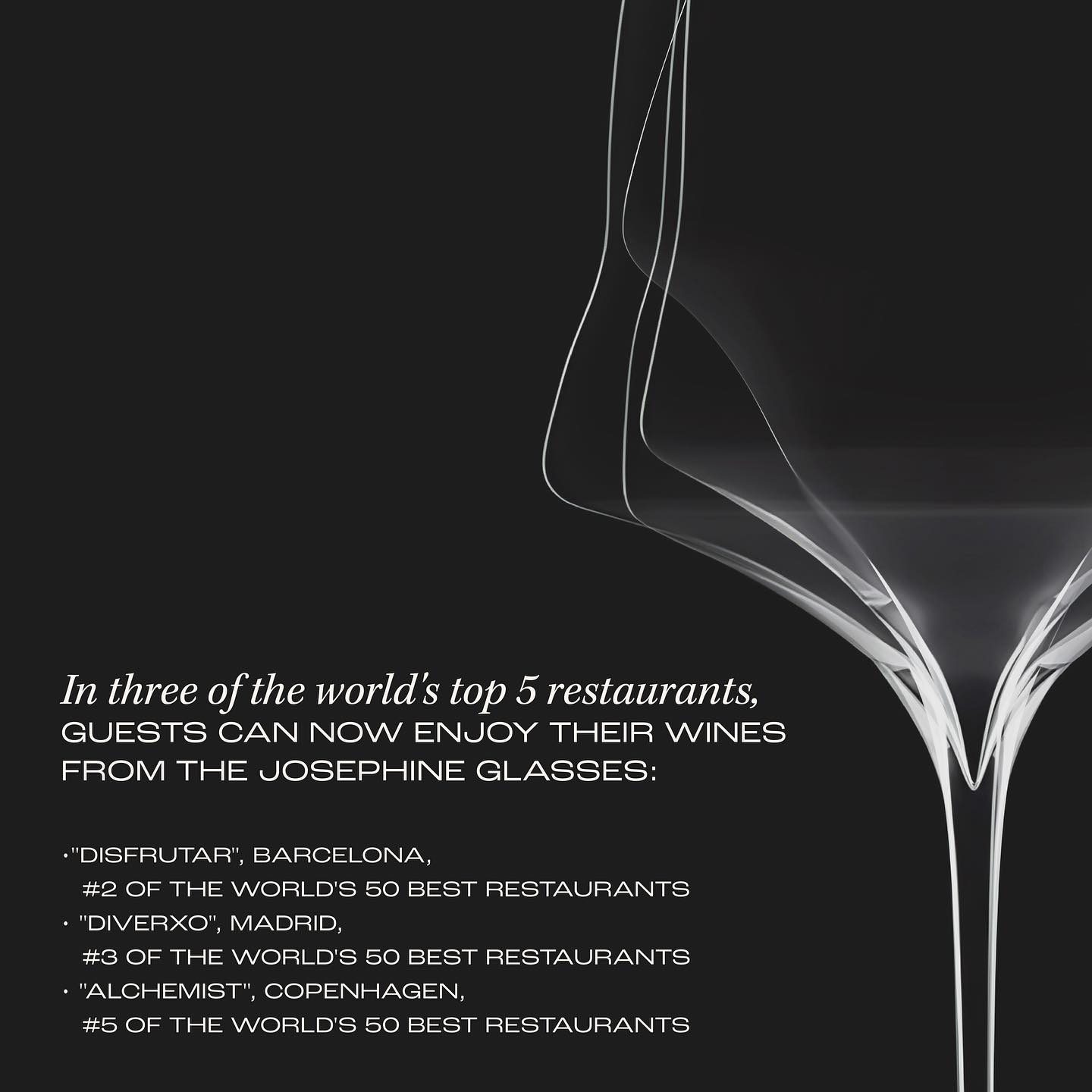 Josephinenhütte, Josephine No.3 Wine Glass Set