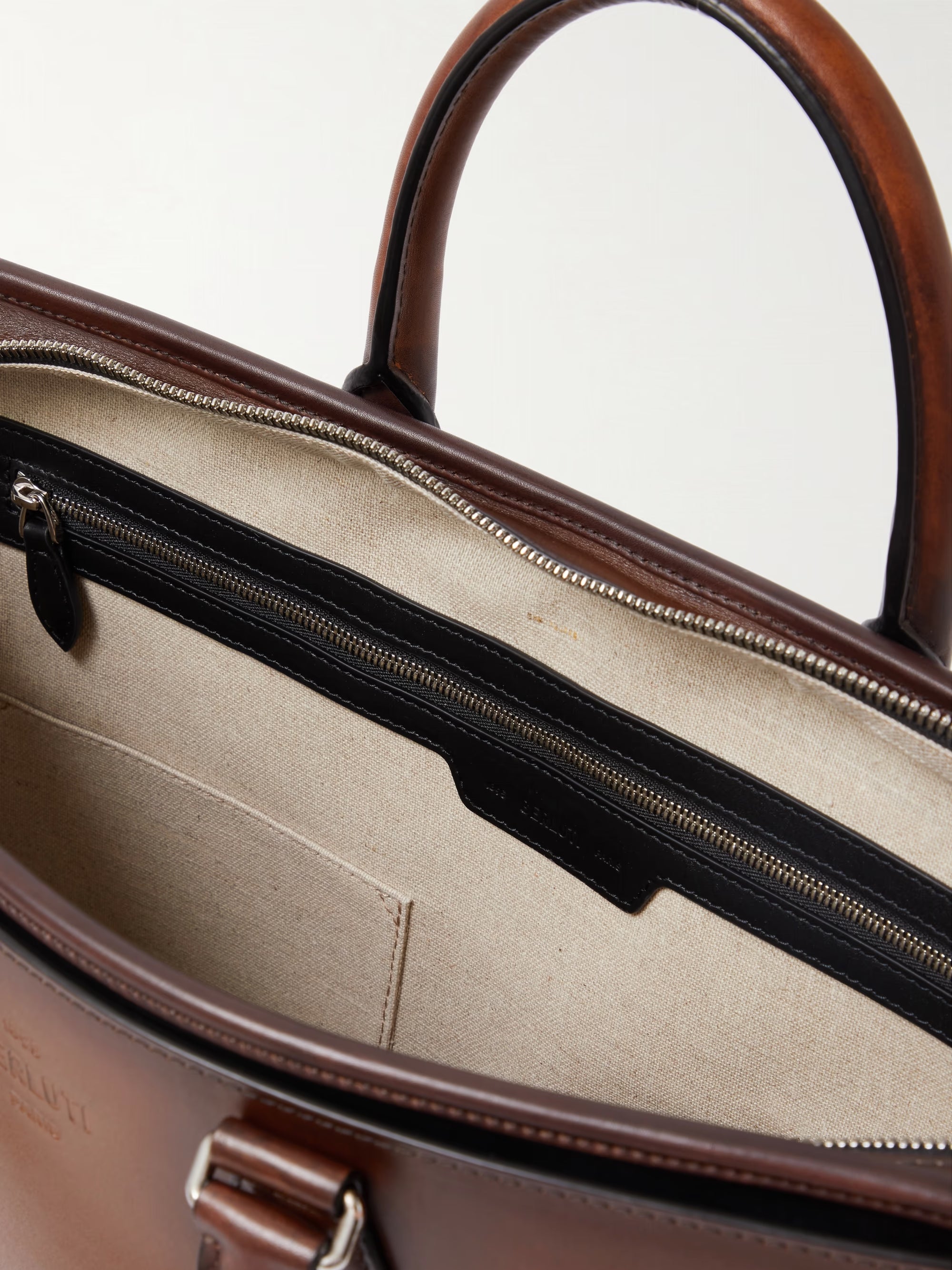 Berluti, Scritto Venezia Leather Briefcase