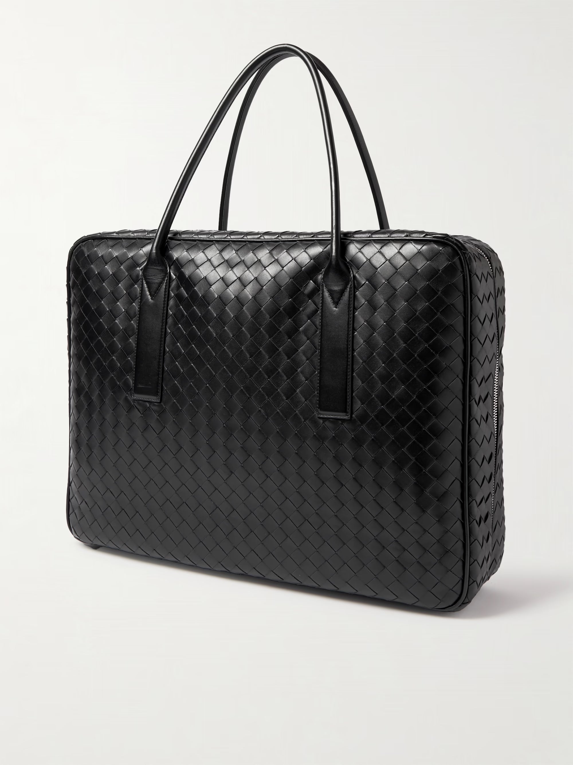 Bottega Veneta, Intrecciato Embellished Leather Briefcase