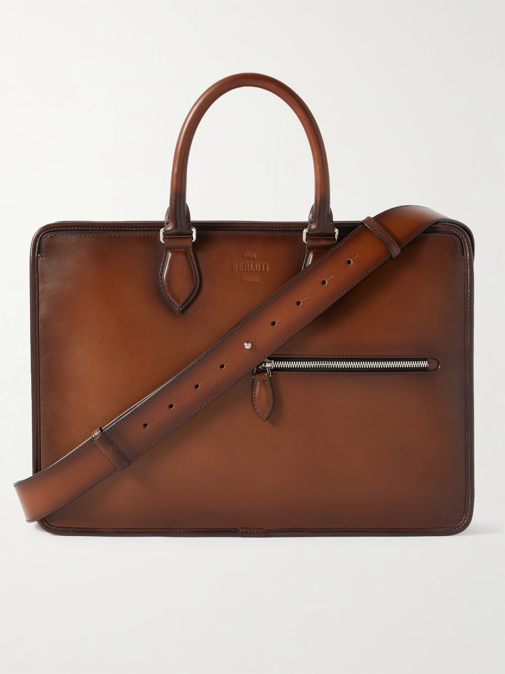 Berluti, Scritto Venezia Leather Briefcase